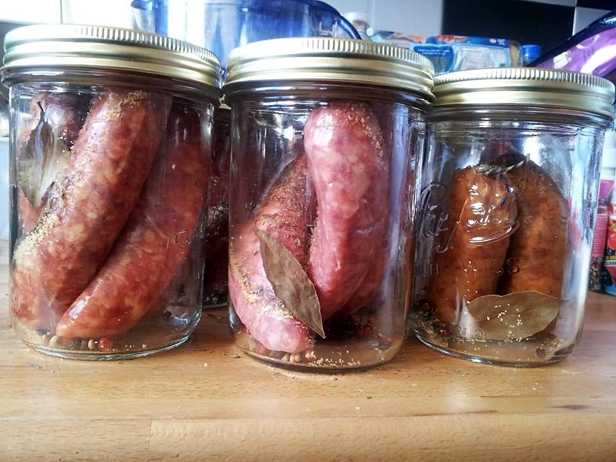 recette Conserve de saucisses de Savoie :=)