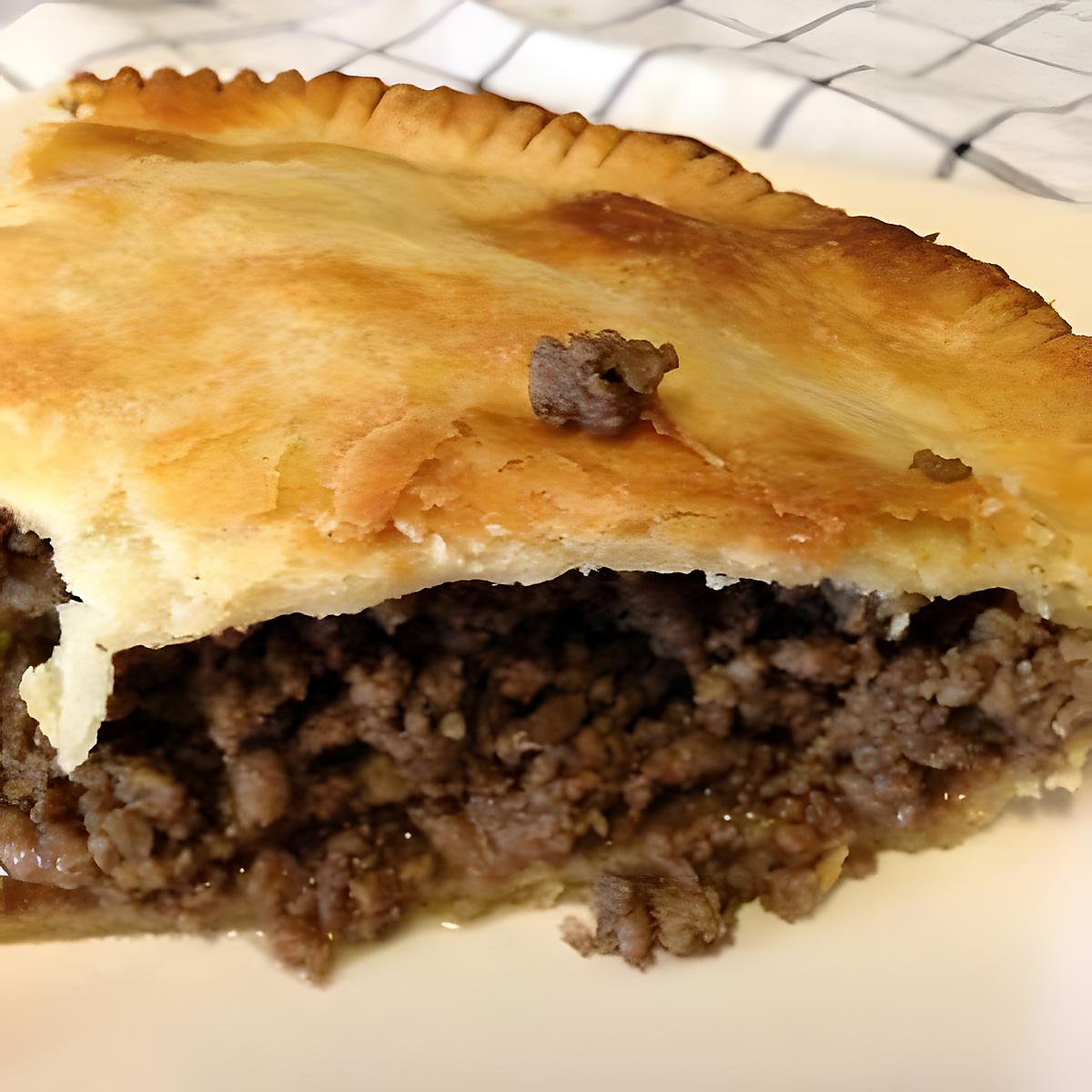 recette pâté a la viande style tourte