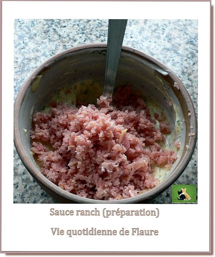 recette Sauce ranch pour accompagner une salade de pâtes