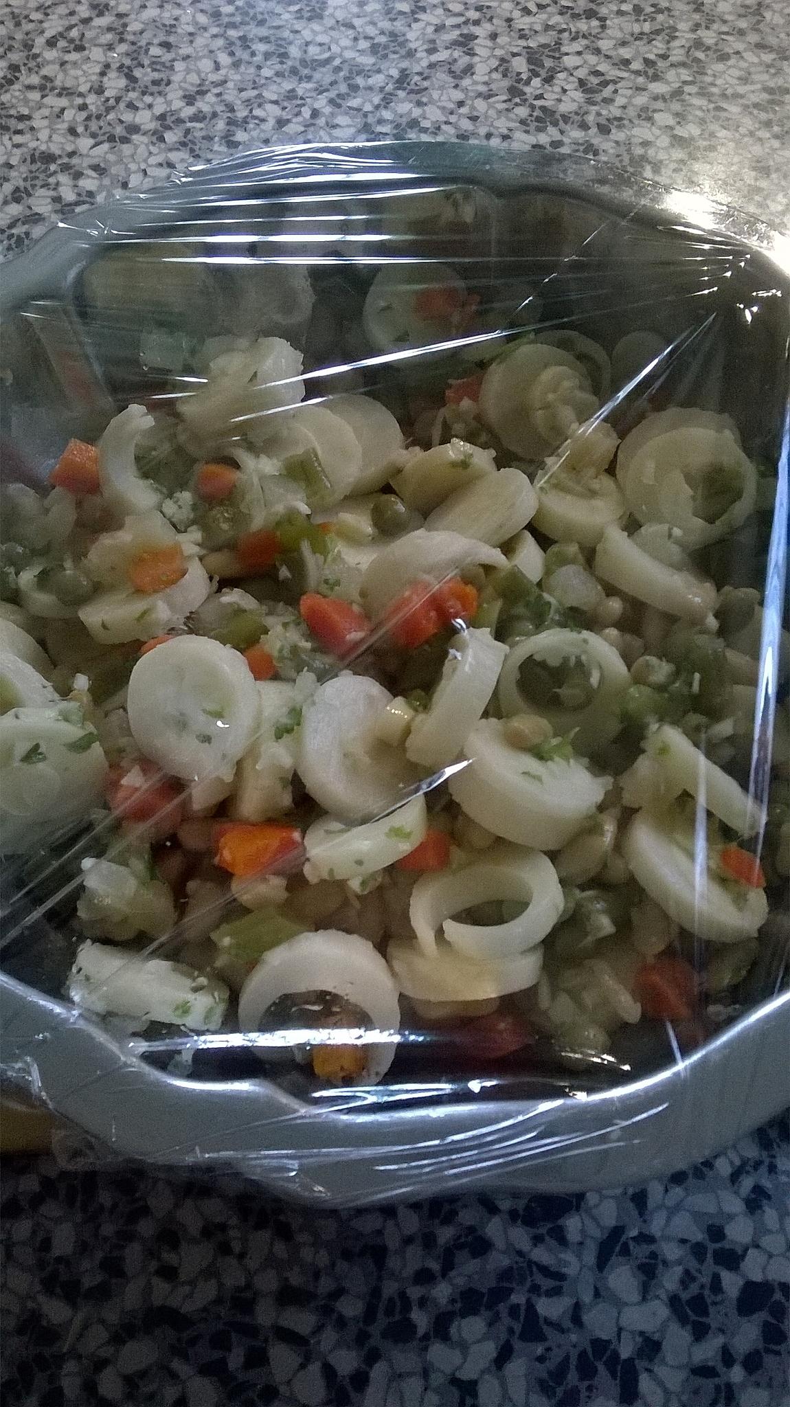 recette salade aux petits légumes frais