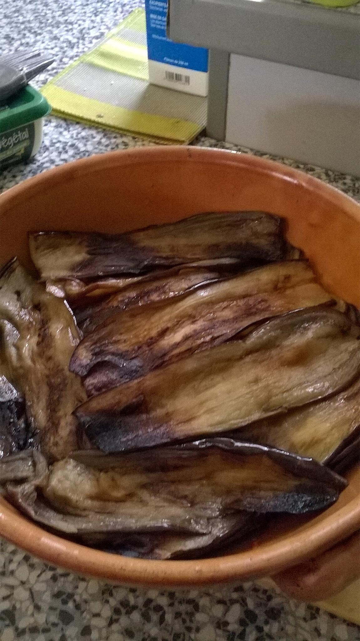 recette Aubergines marinées à la sauce tomate