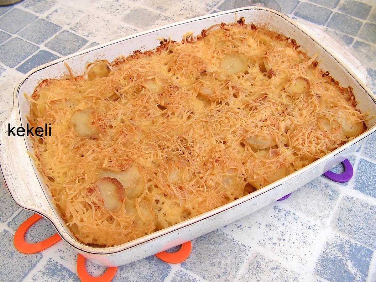 recette Gratin de pomme de terre emmental