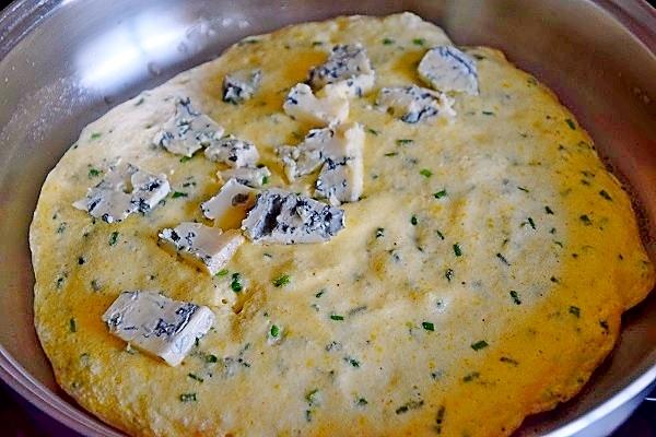 recette Omelette aérienne à la ciboulette