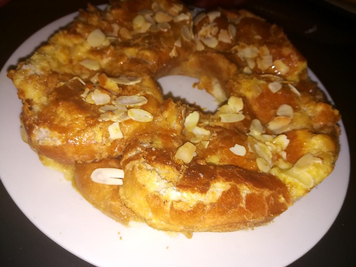 recette Gâteau de pain perdu au caramel