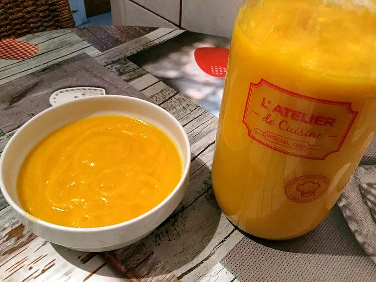 recette VELOUTE DE CAROTTES /POIRES