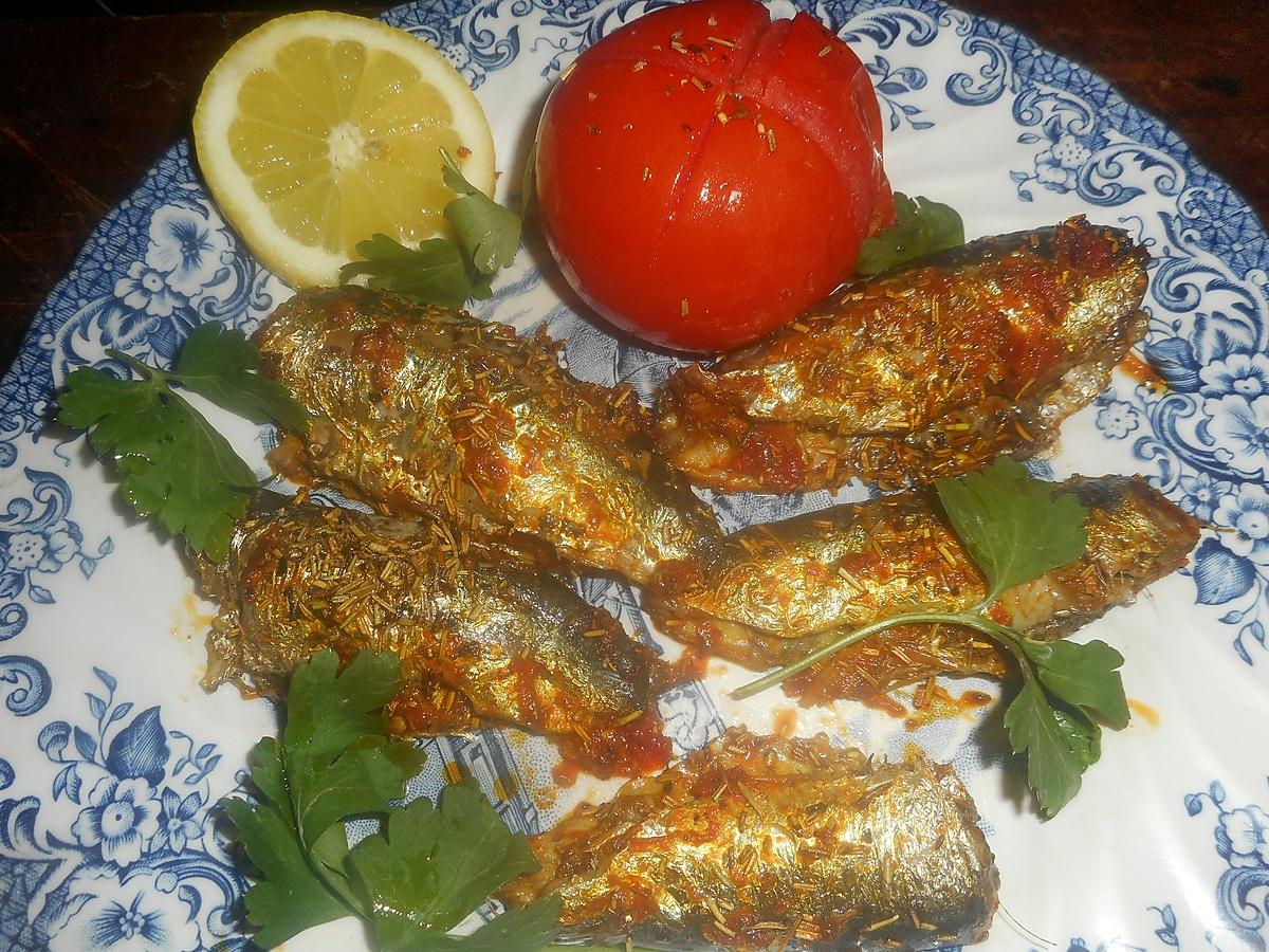 recette Sardines a l algerienne au four