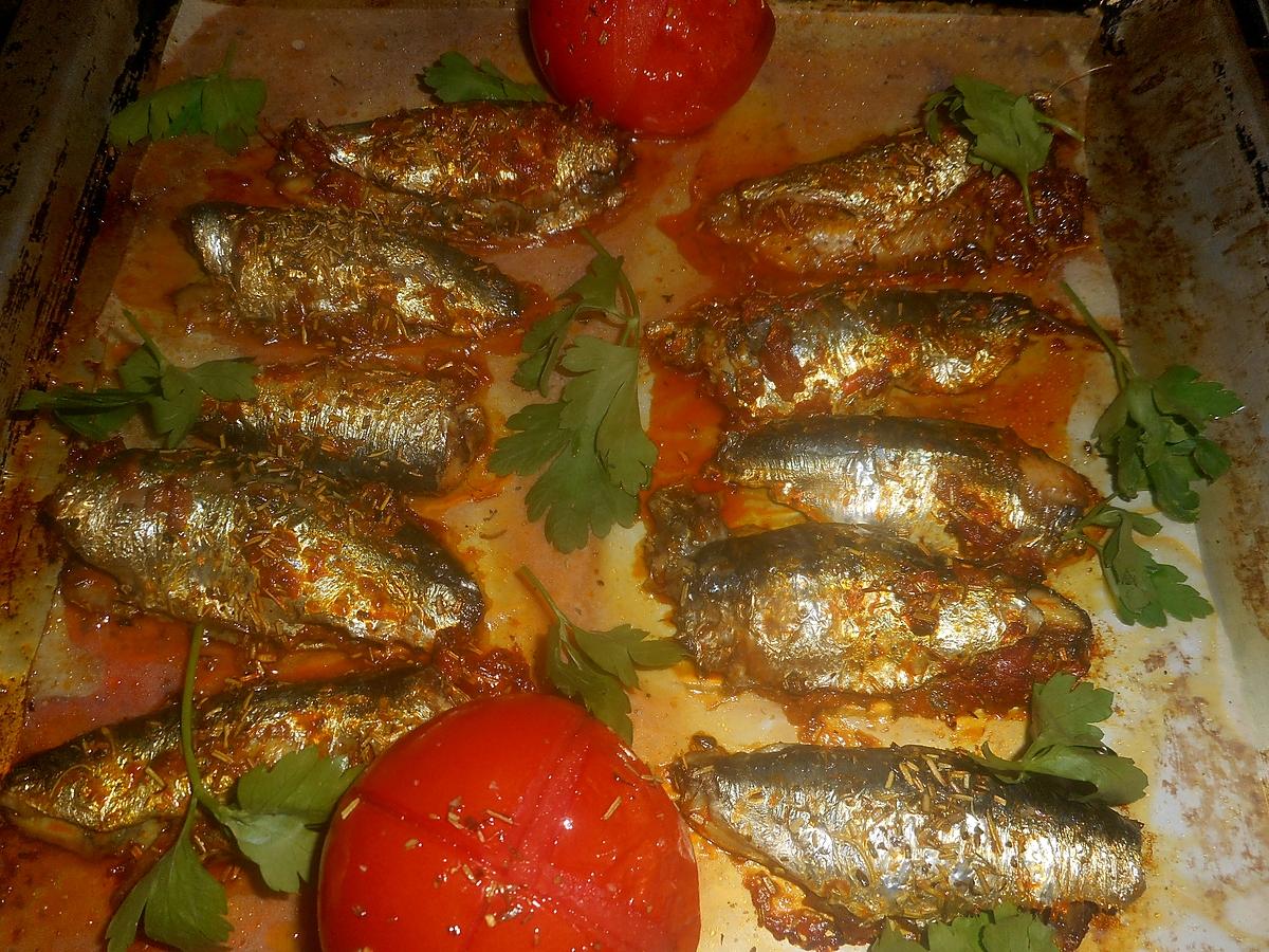 recette Sardines a l algerienne au four