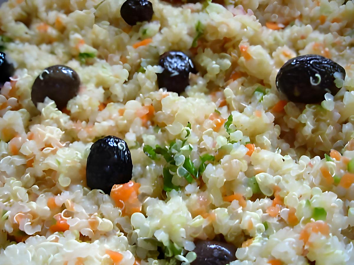 recette Taboulé de Quinoa