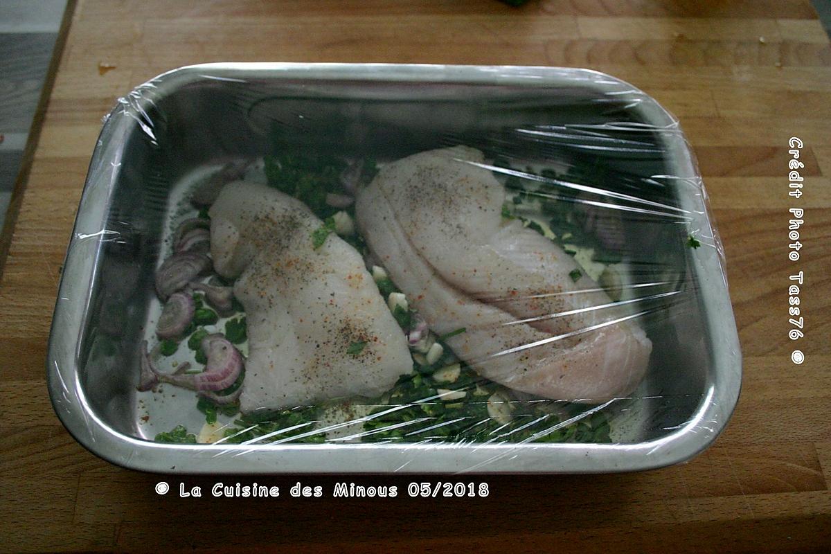 recette Pavés de Cabillaud Marinés à la Plancha