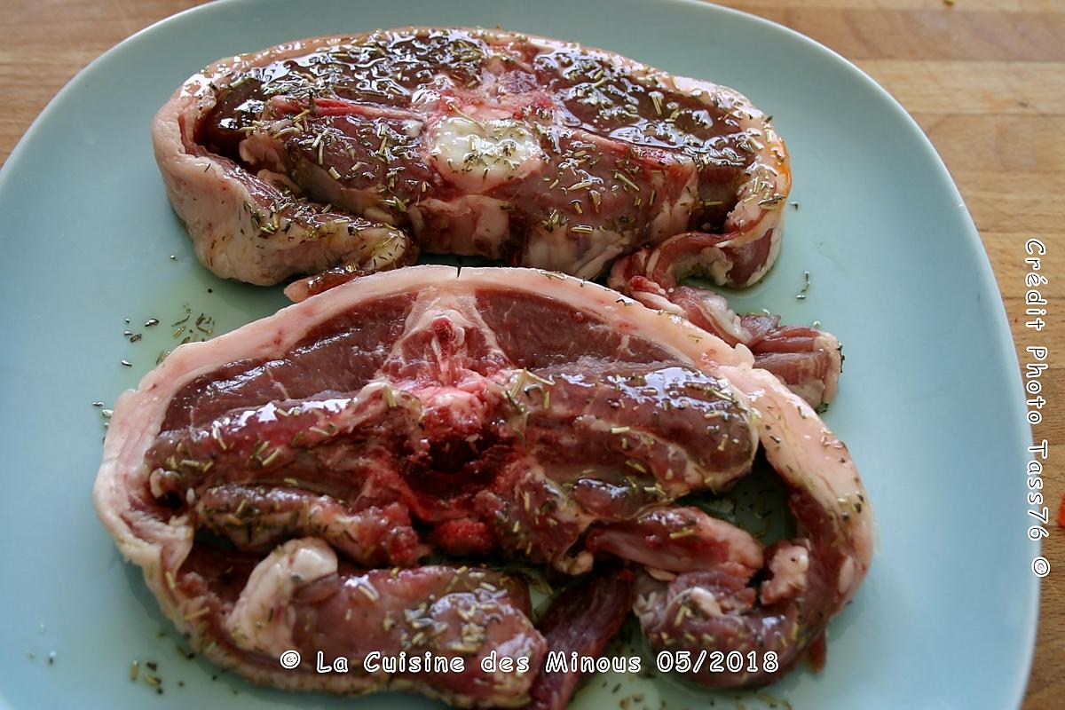 recette Côtes Filet d'agneau aux Champignons à la Plancha Taboulé Façon Liban