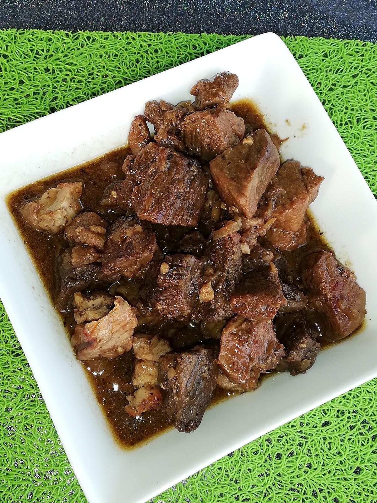 recette Porc au caramel -cookéo-