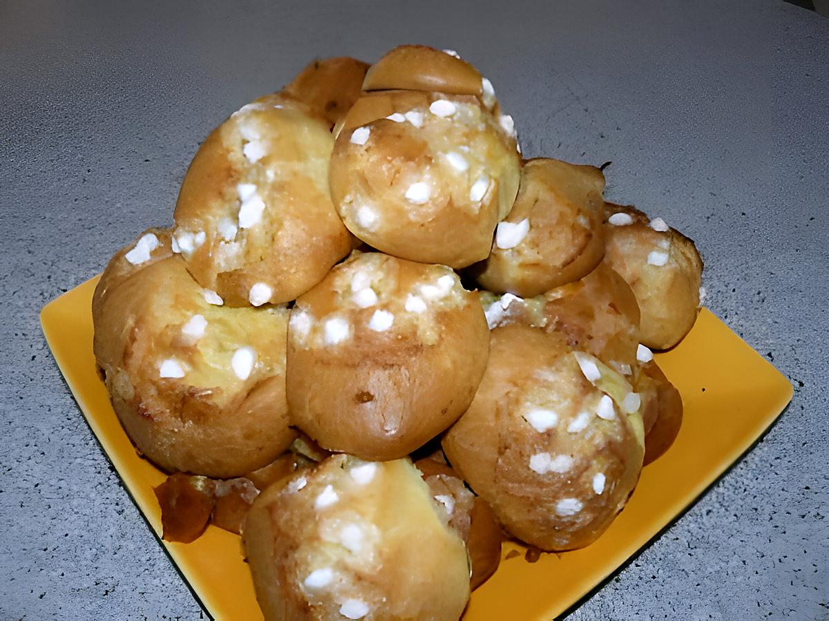 recette CHOUQUETTES