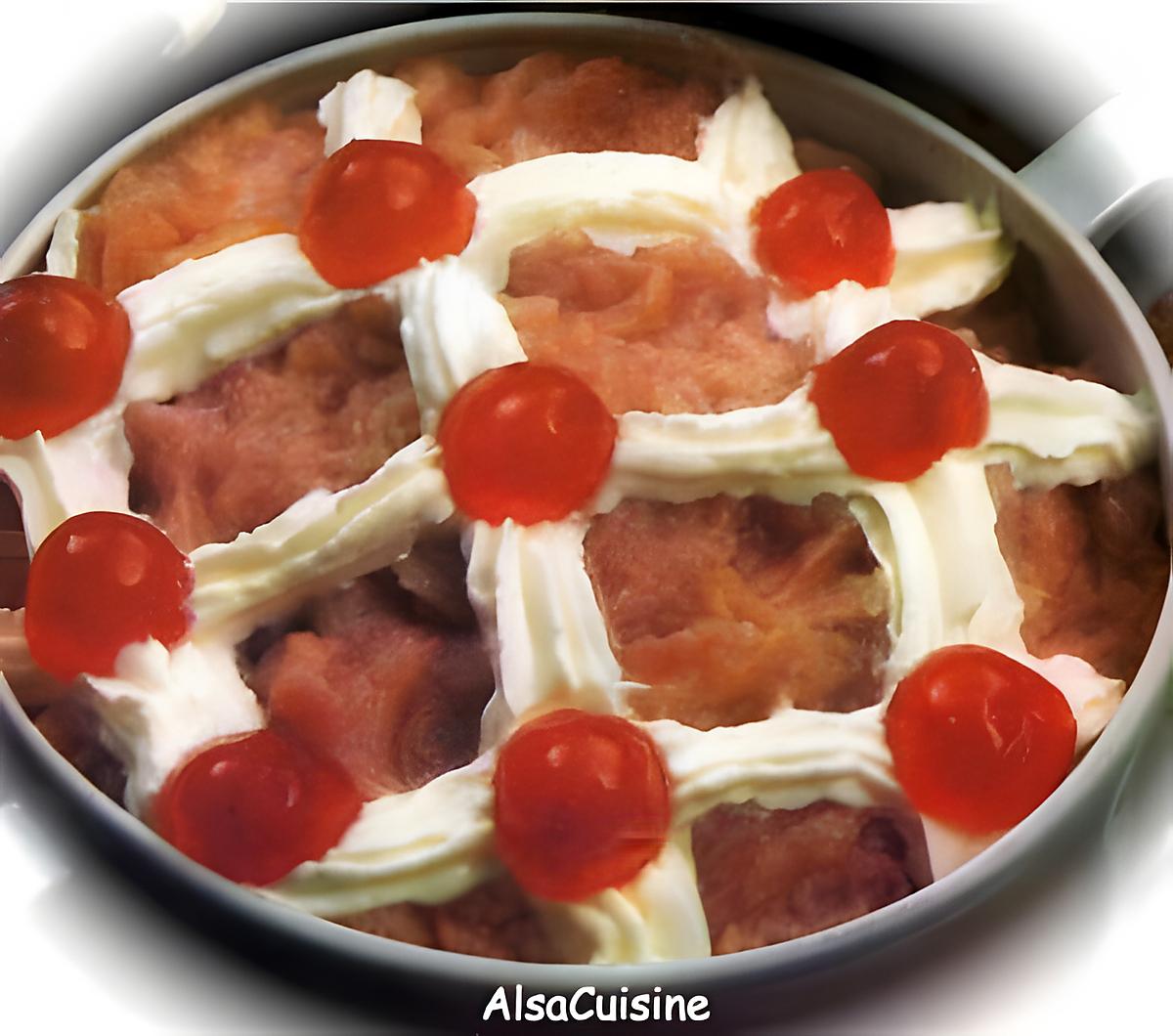 recette Compote de rhubarbe au fromage blanc toute simple