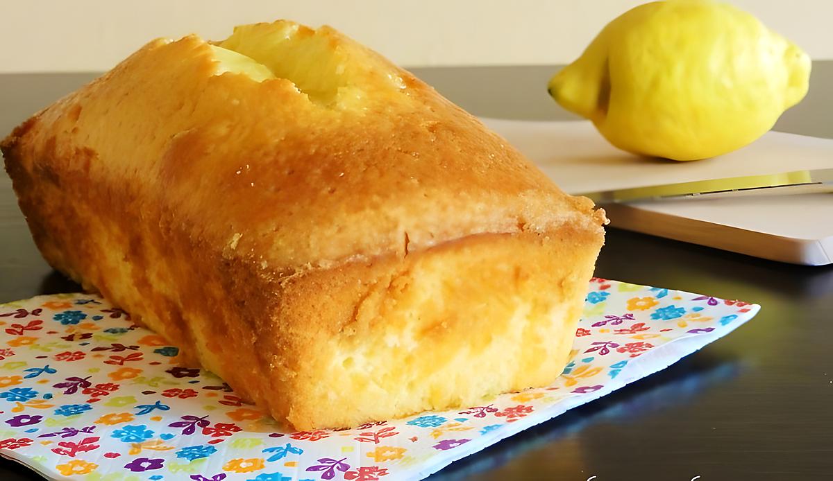 recette Cake moelleux au citron