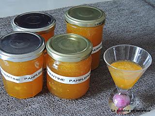 recette Confiture de pamplemousse et clémentines