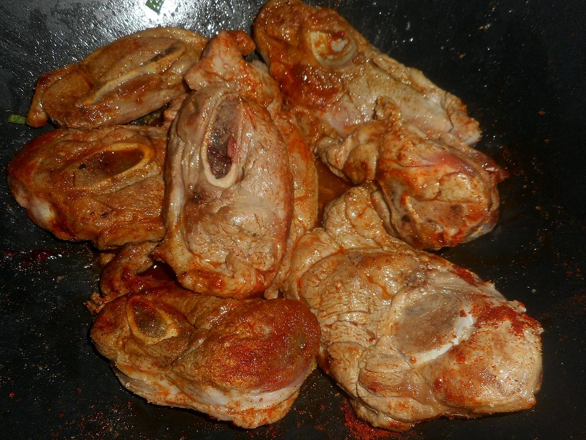 recette Sauté d épaule d agneau aux féves