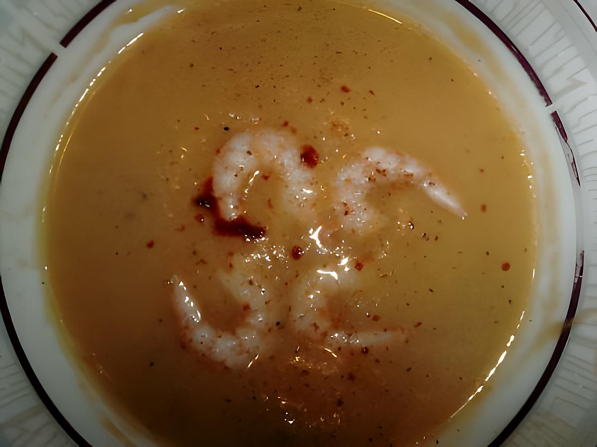 recette soupe au crevette tres simple