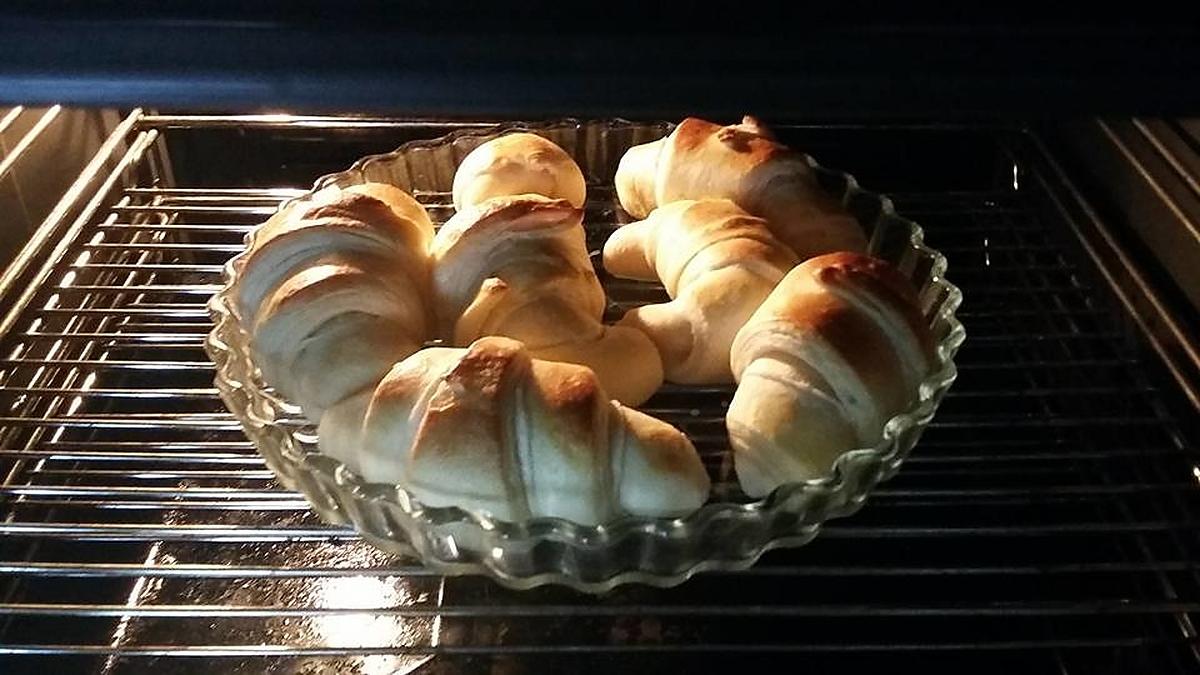 recette Croissants Maison hyper bons