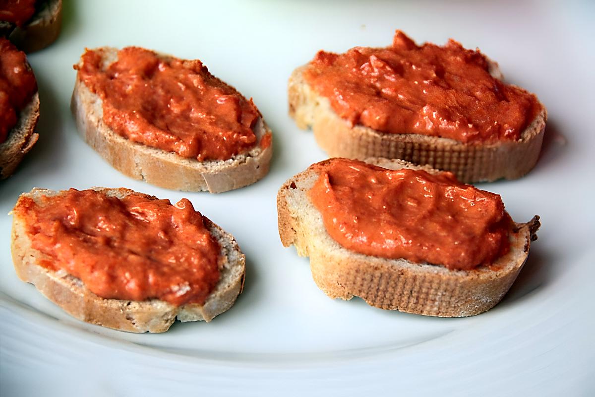 recette Tartinade de chorizo pour l'Apéro