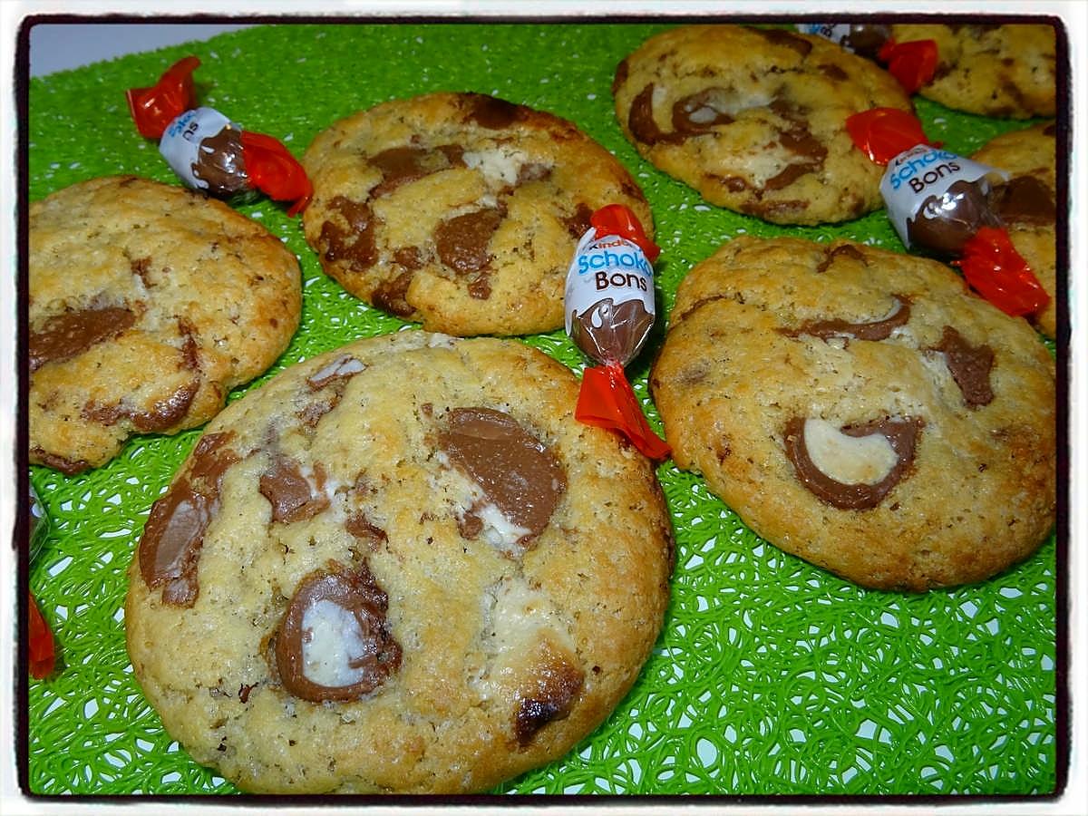 recette Cookies aux schokobons