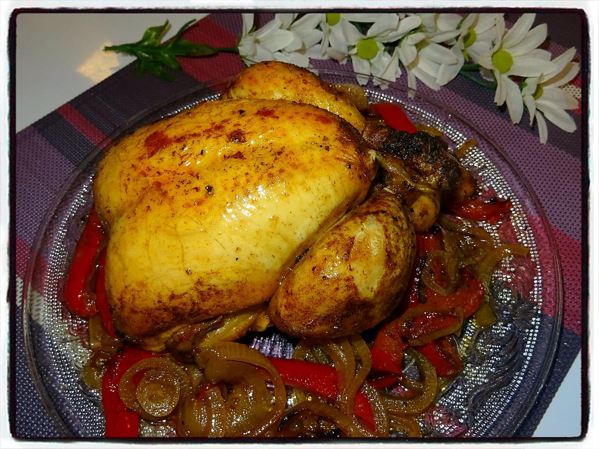 recette Poulet rôti au paprika