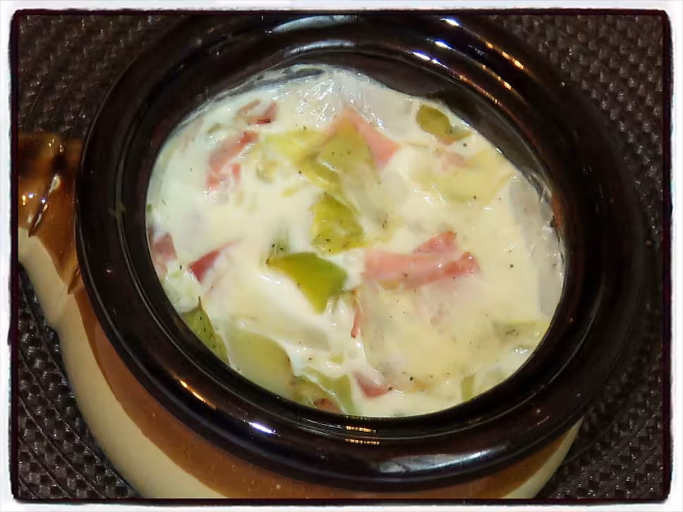 recette Cassolette de poireaux au camembert