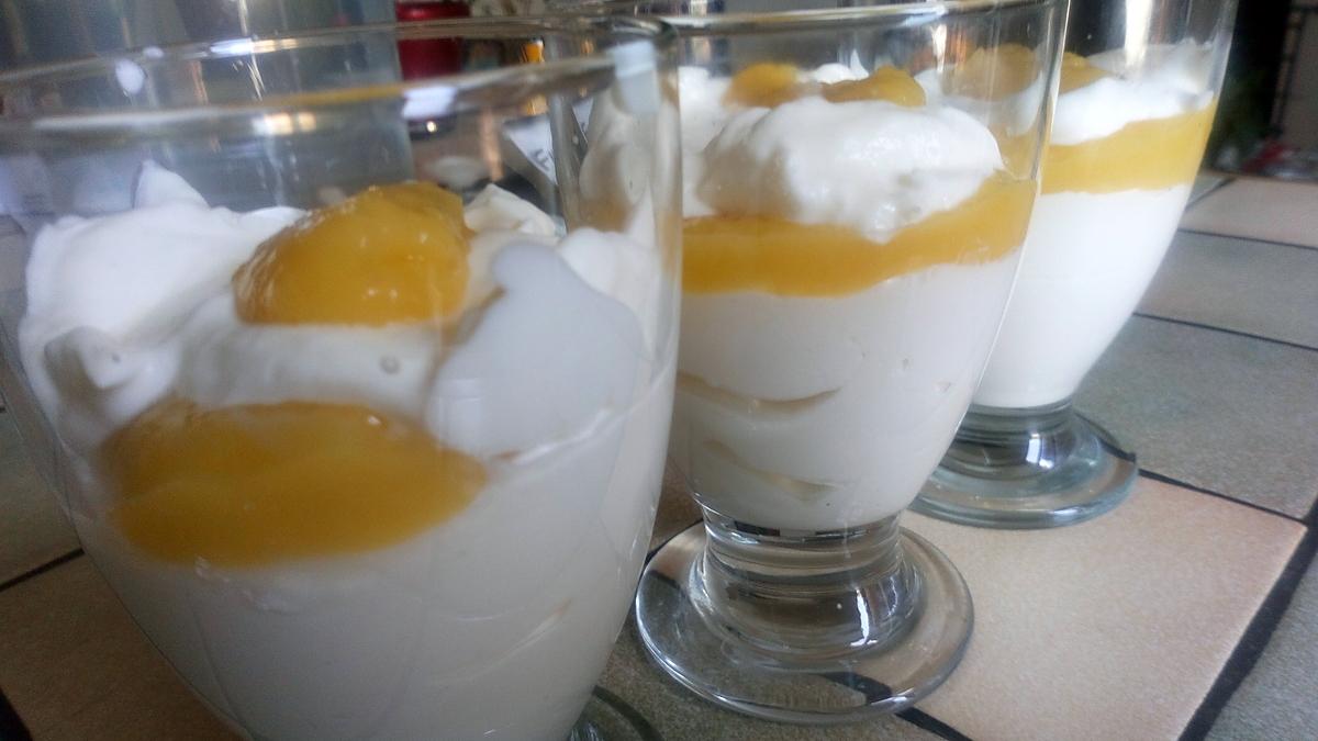recette Creme dessert a la mangue