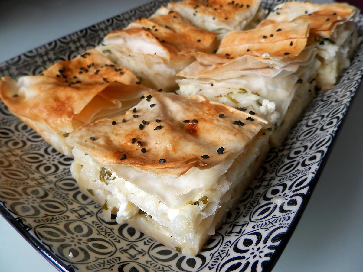 recette Makarna böreği - Börek à base de pâtes