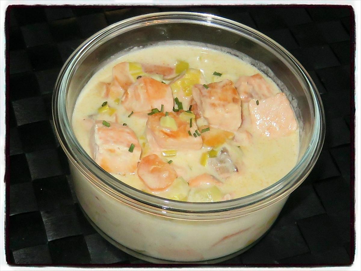 recette Blanquette de saumon