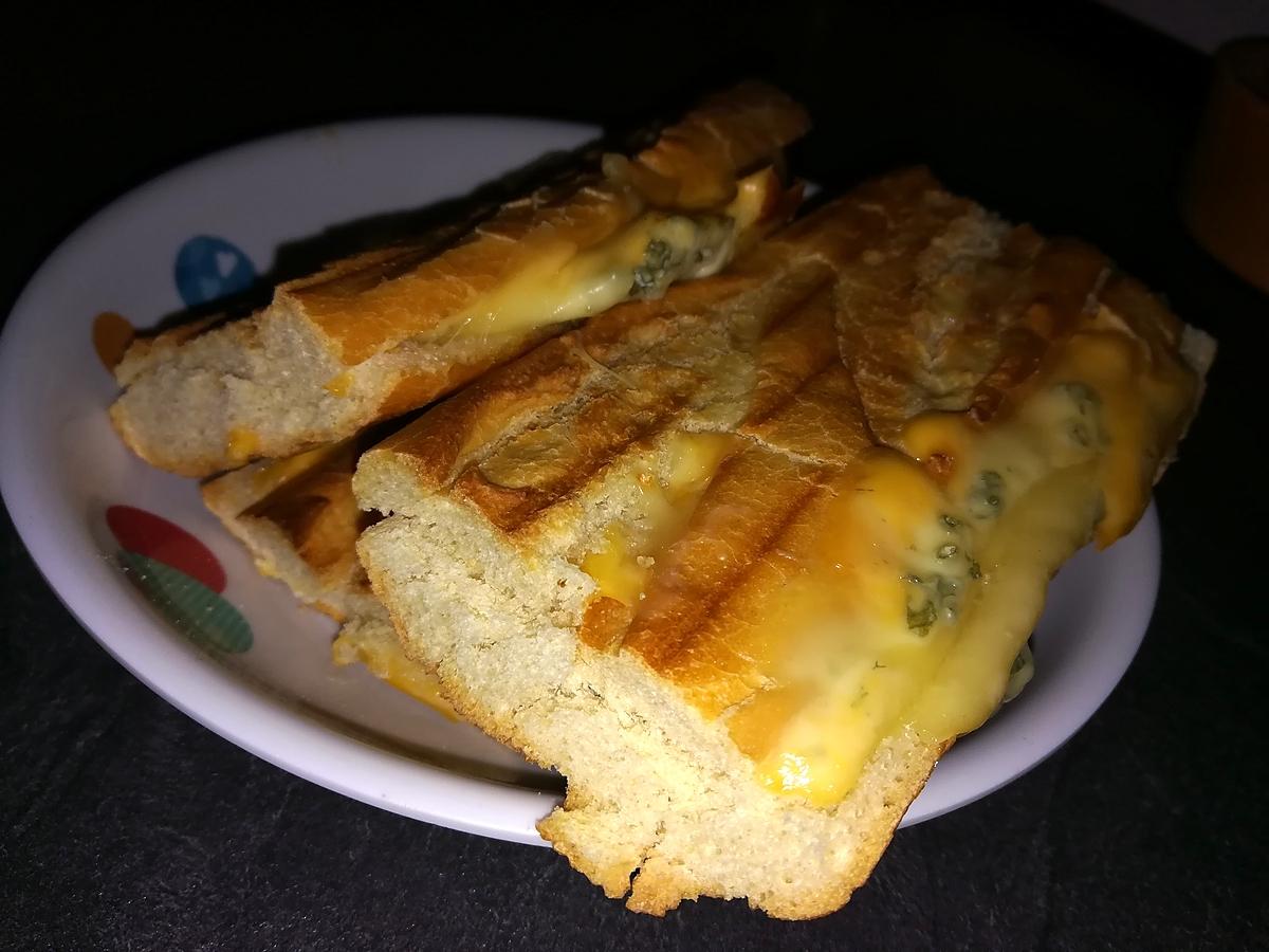 recette Panini 3 fromages