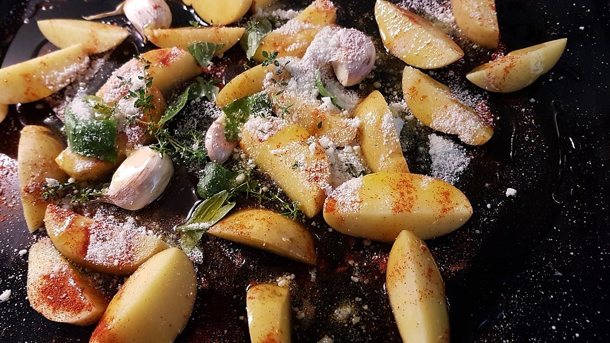 recette Pomme De Terre Au Four Ail Parmesan