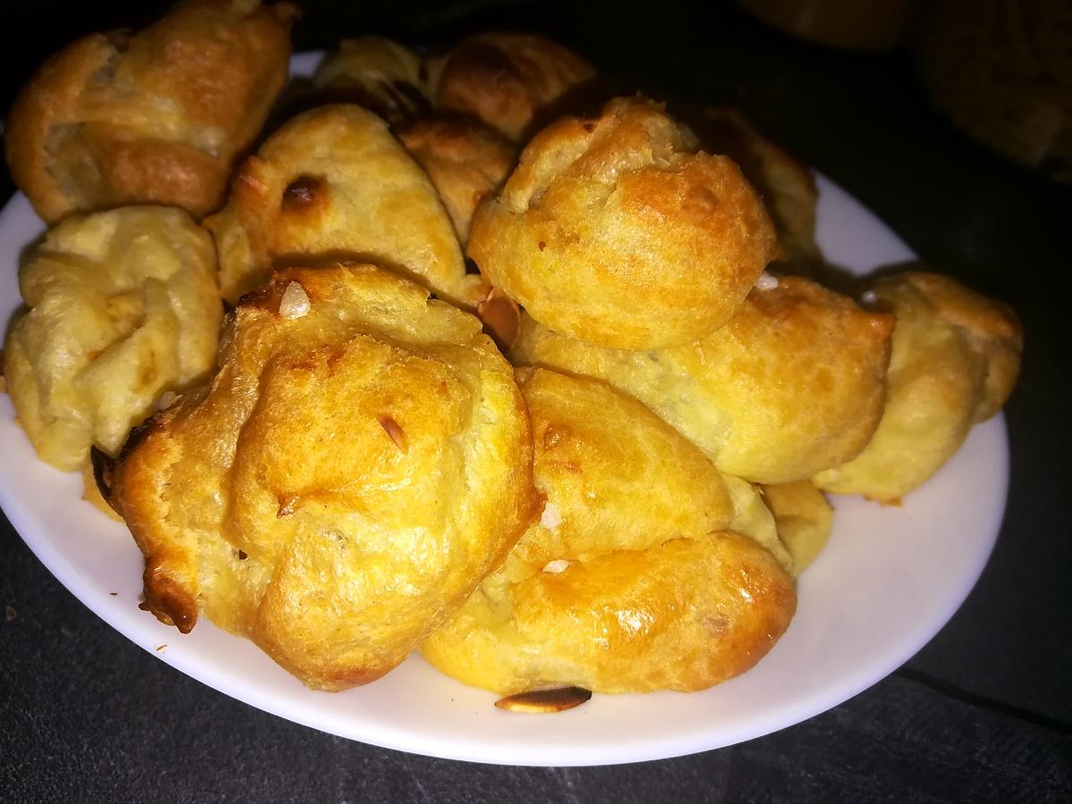 recette Chouquettes aux amandes thermomix