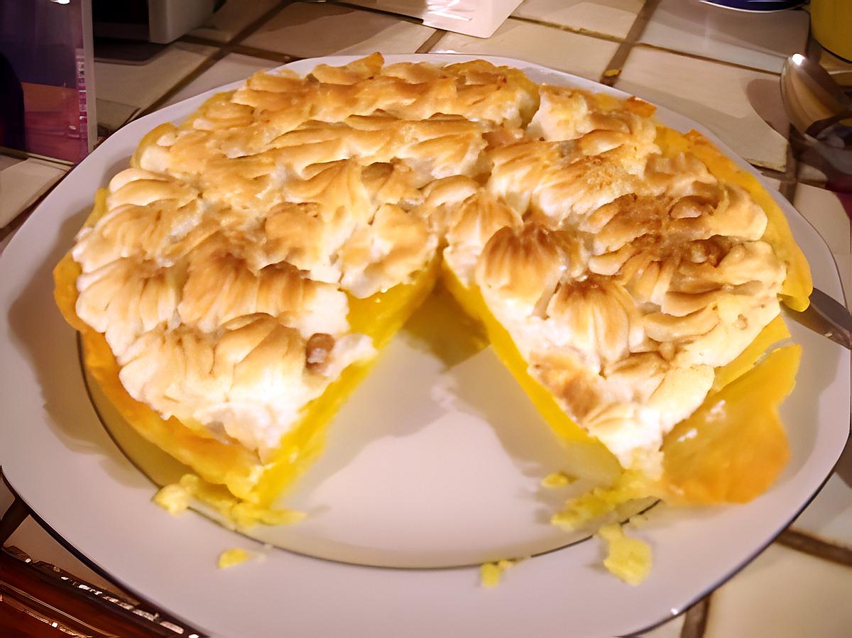 recette la tarte au citron meringuée