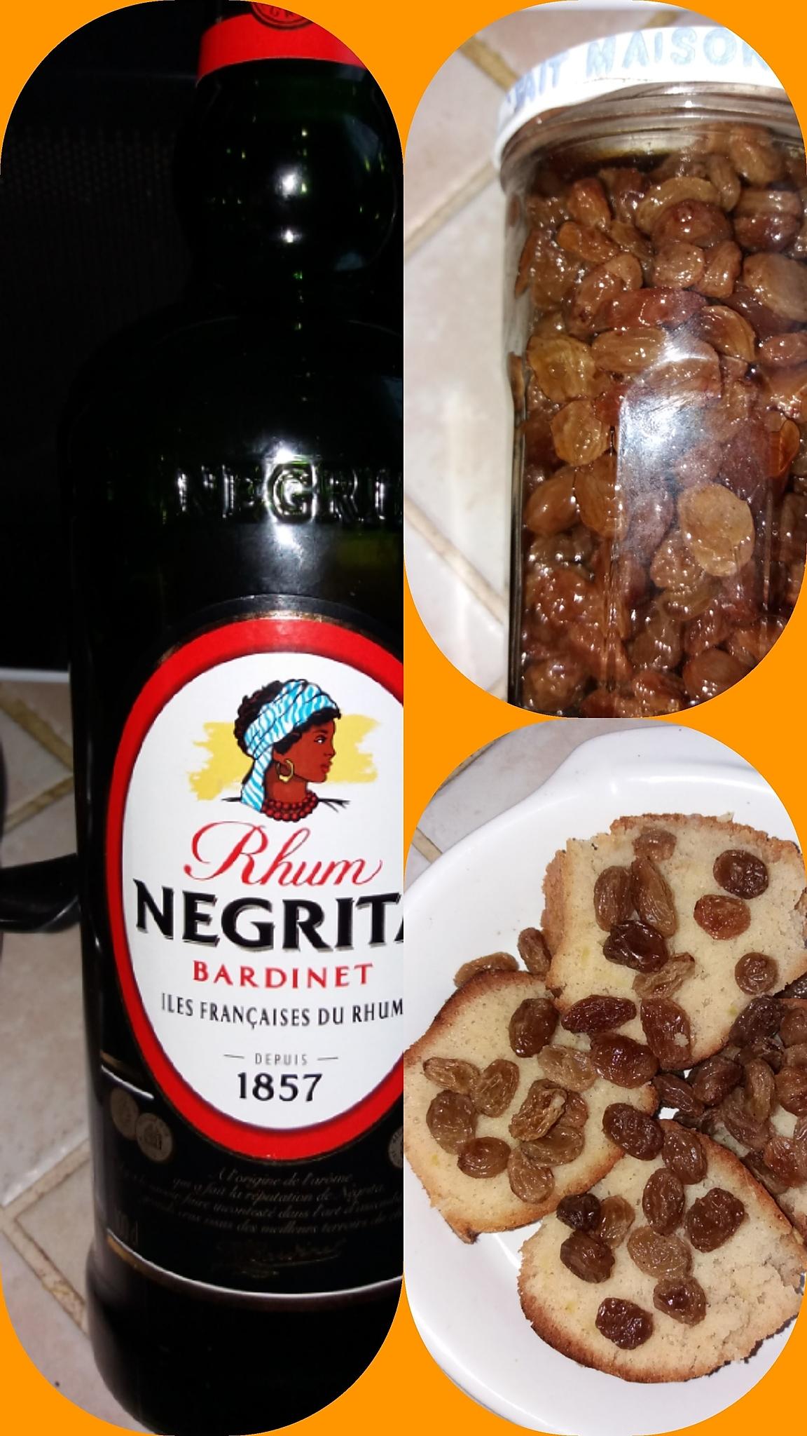 recette Raisins secs au rhum maison