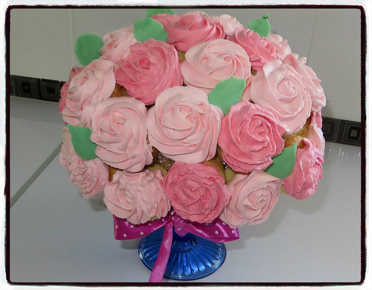 recette Bouquet de cupcakes