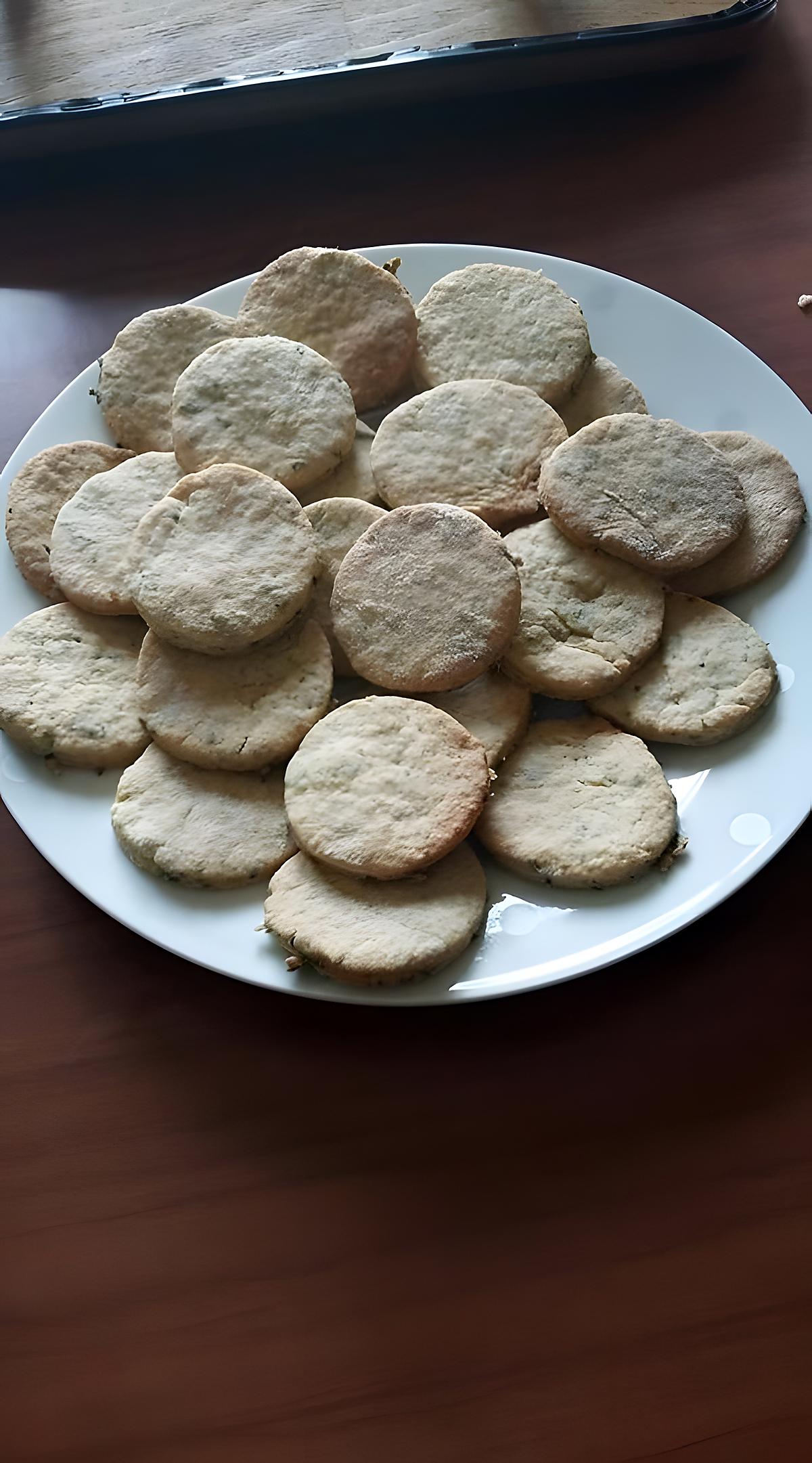 recette Sablés a la verveine citronnelle fraîche