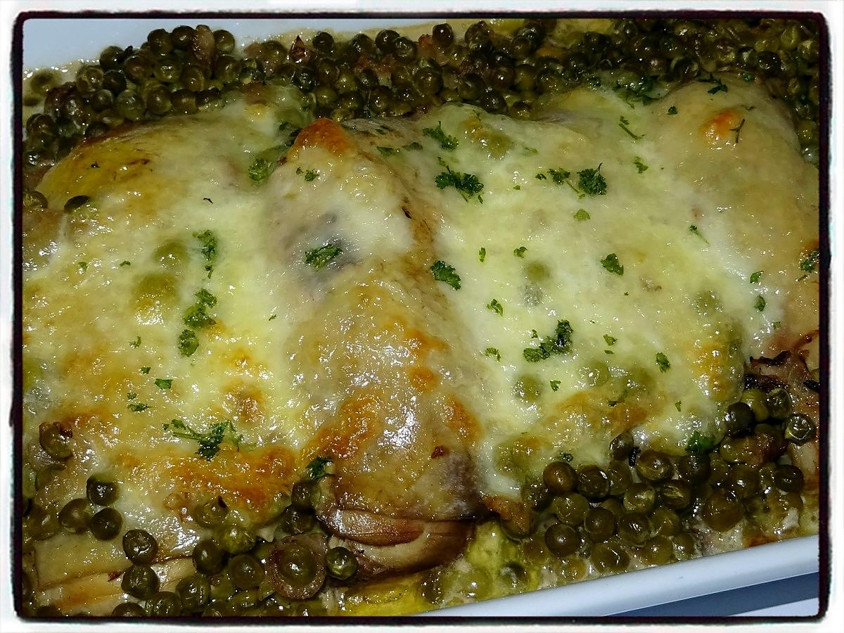 recette Cuisses de poulet gratinées