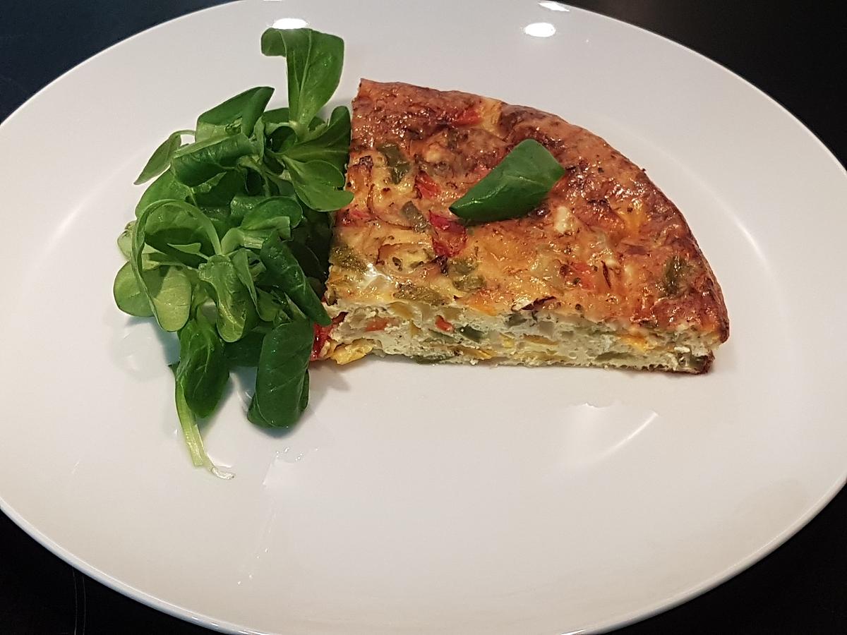 recette Frittata aux poivrons