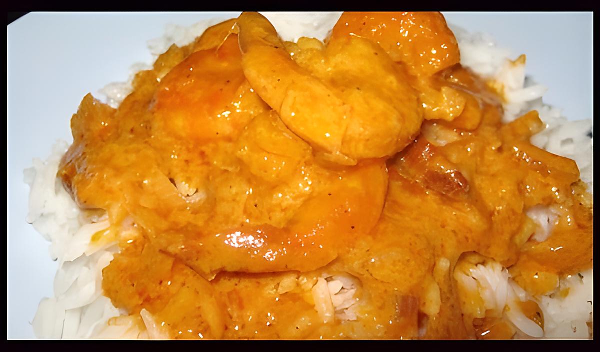 recette Crevettes sauce noix de coco mummm