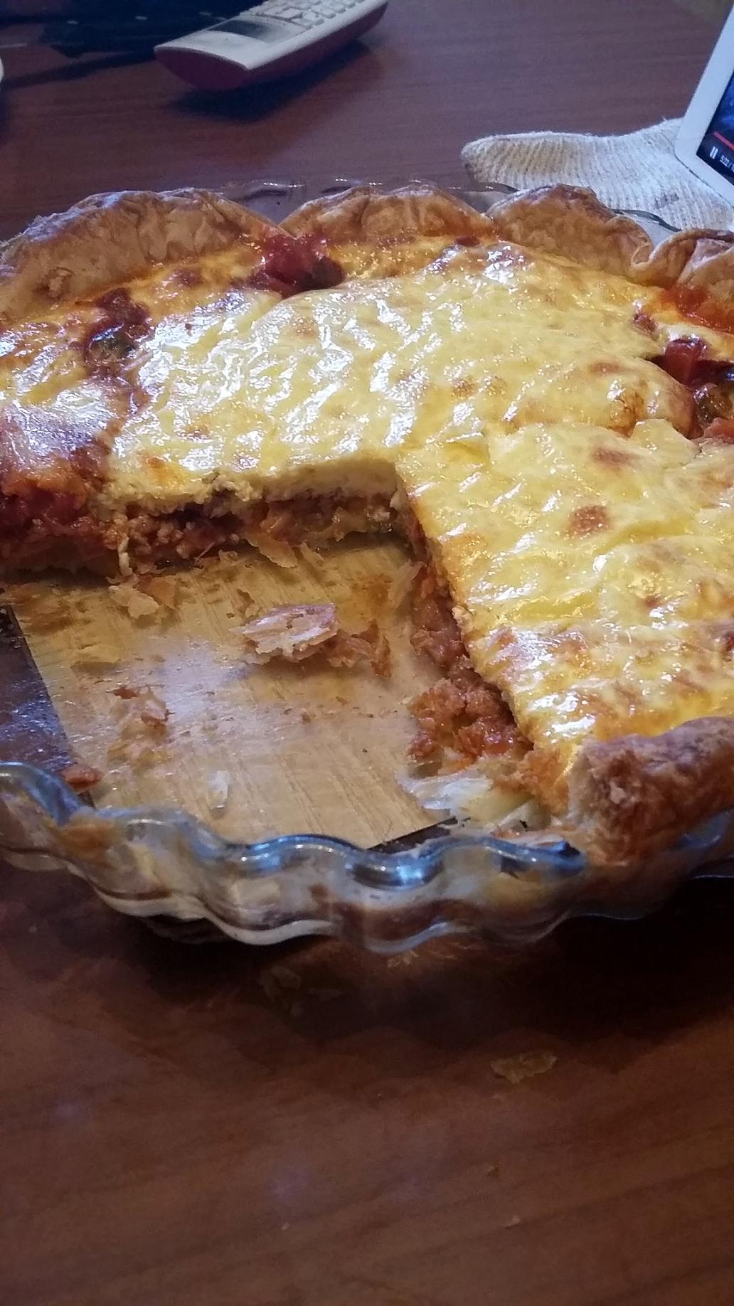 recette Tarte au thon catalane