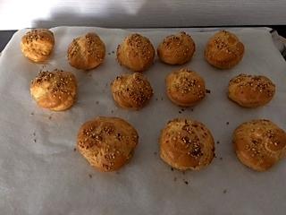 recette choux  de fatima  farci au chèvre frais et concombre