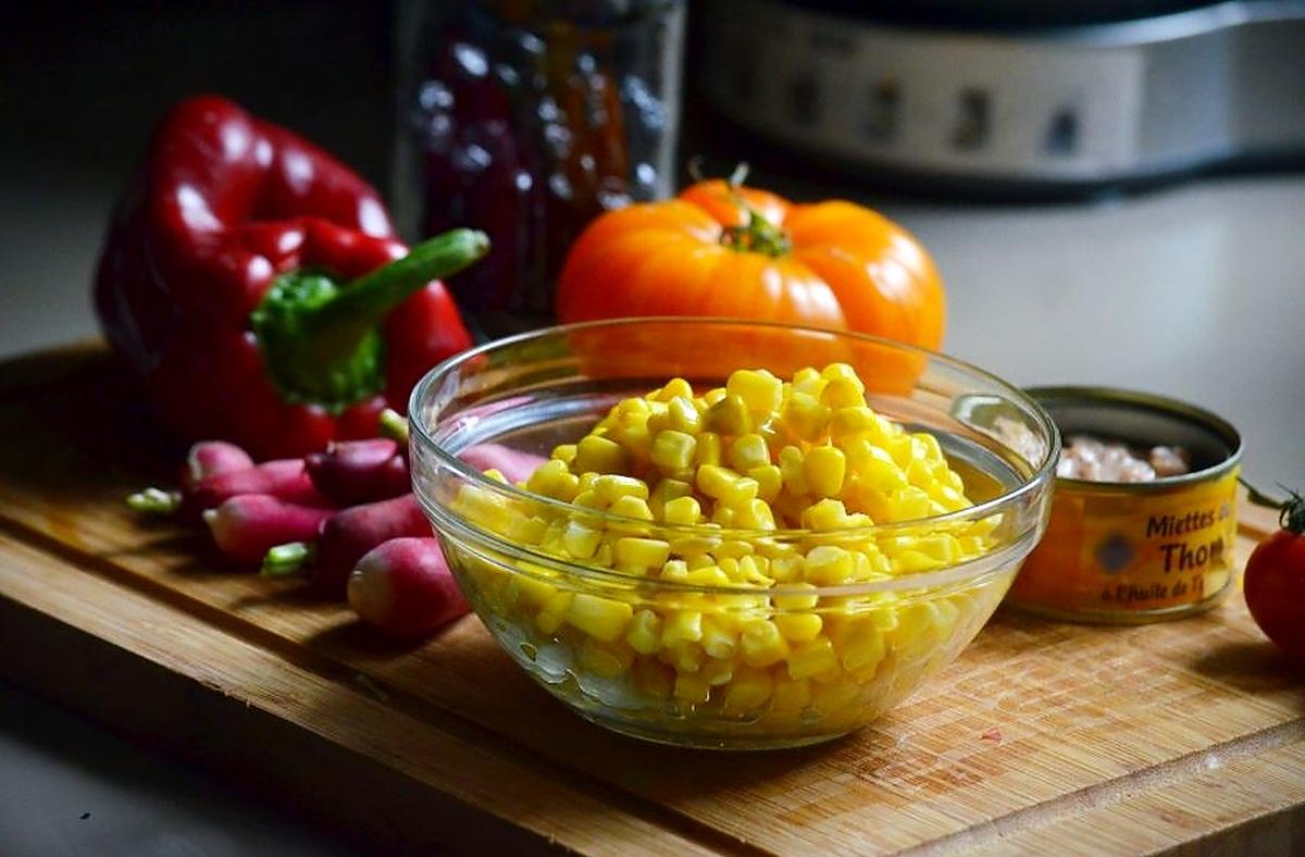 recette Salade jar, la salade qui se met en bocal