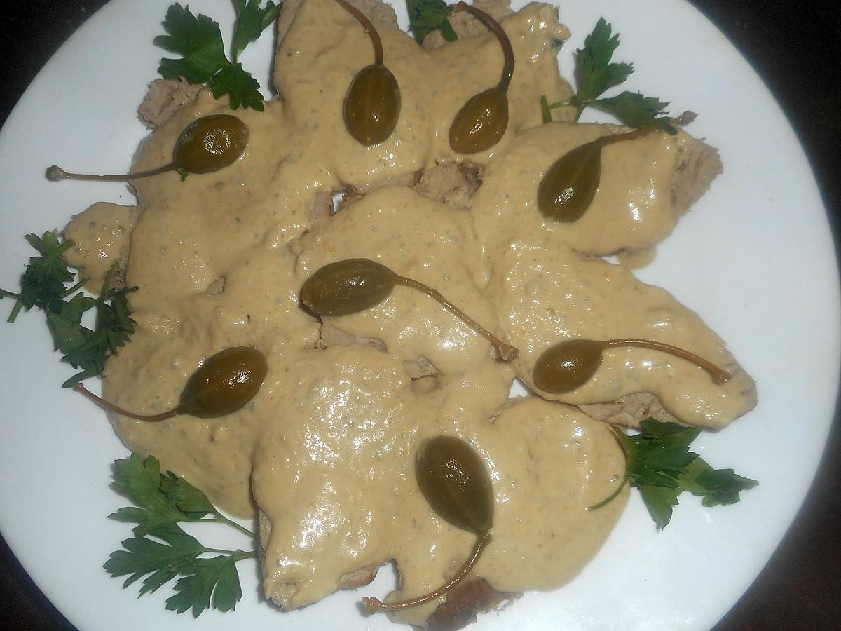 recette Vittelo tonnato