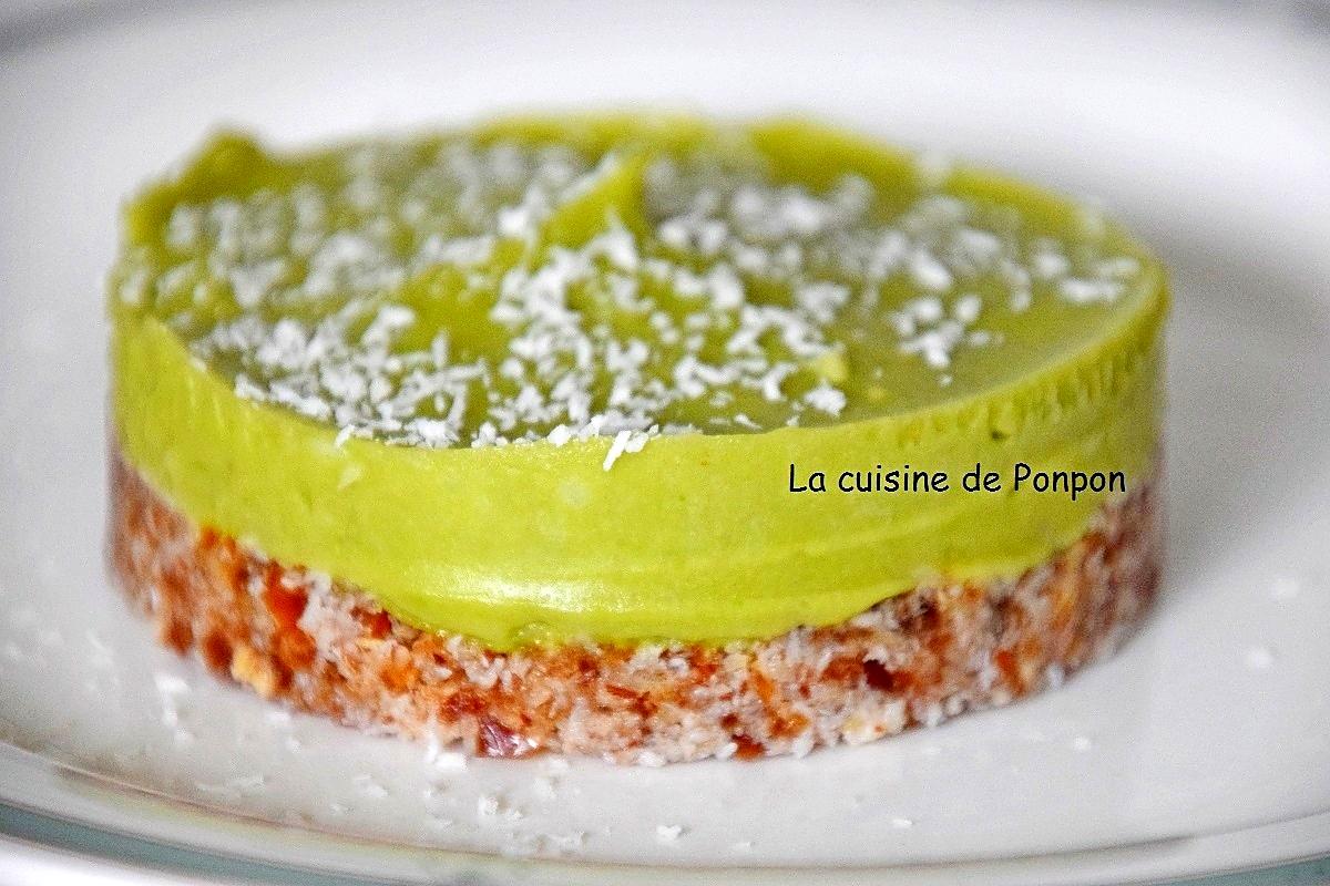 recette Tartelette crue à l'avocat, végan