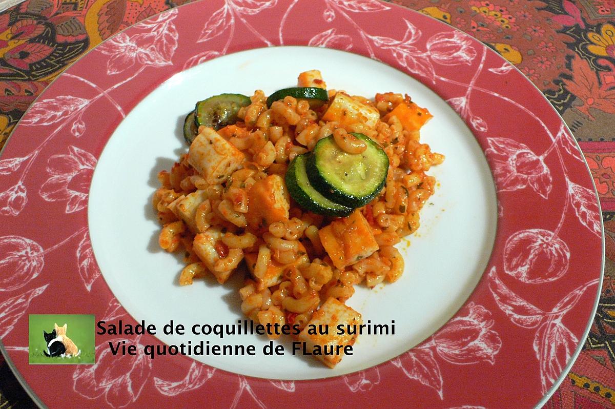 recette Salade De Coquillettes Au Surimi