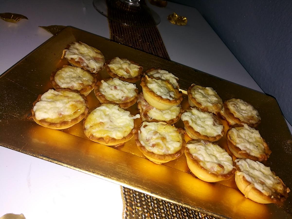 recette Minis quiches sablées