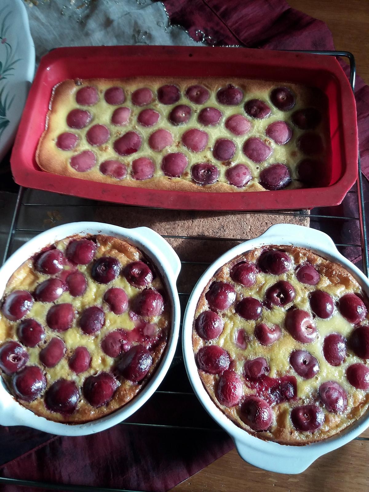 recette Clafoutis aux cerises