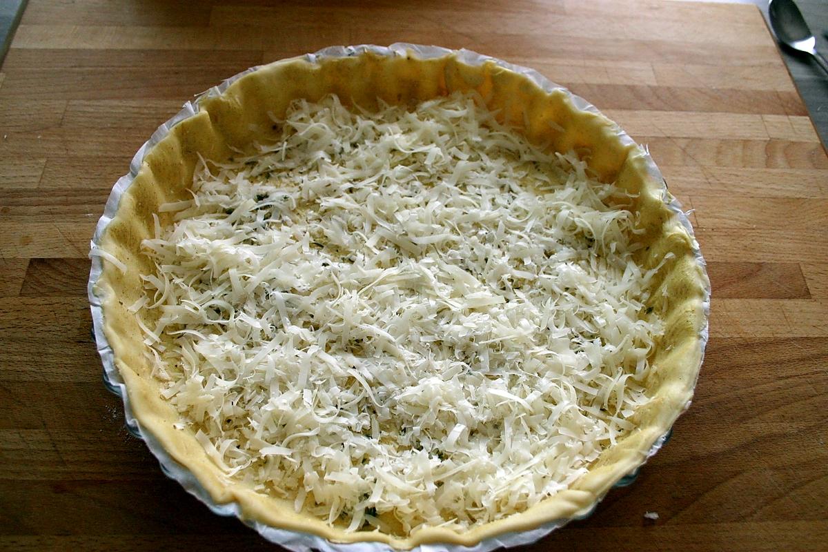 recette Tarte à la Tomate Fromage de Chèvre et Emmental