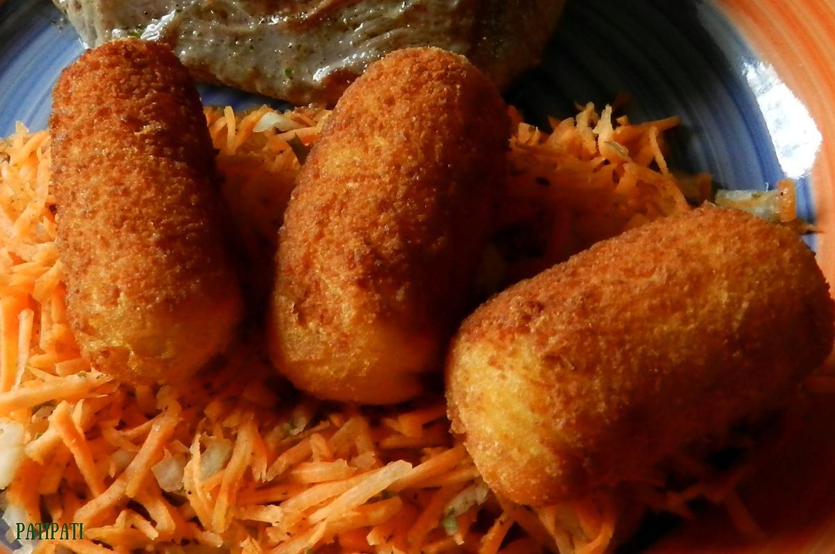 recette Croquettes de pomme de terre maison