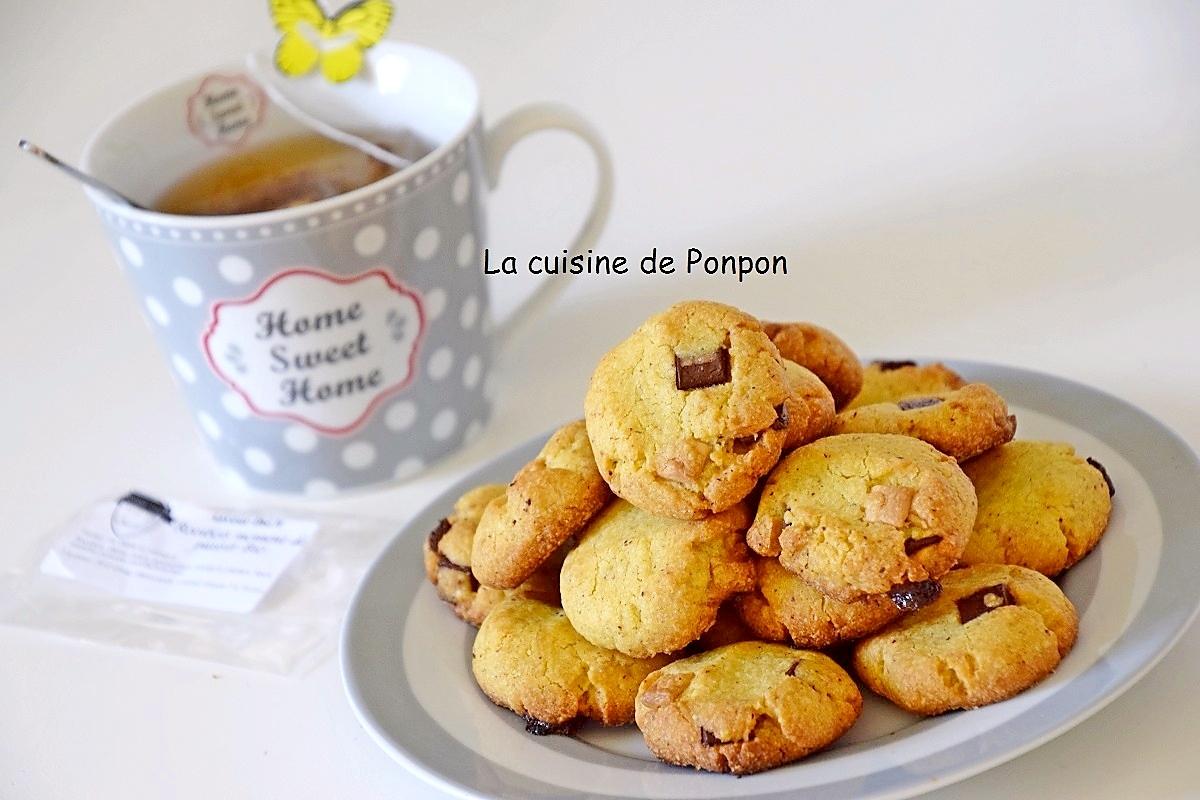 recette Biscuit chocolat noisette